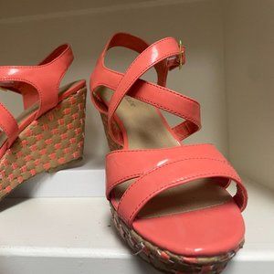 Kelly & Katie patent leather wedges